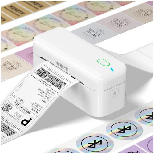 MUNBYN RW402B 4" DT BT 203 DPI LABEL PTR
