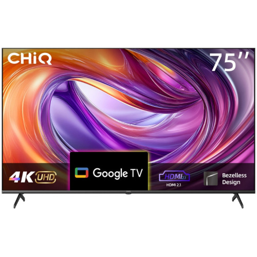 ChiQ U75M10F 75" 4K UHD Frameless TV