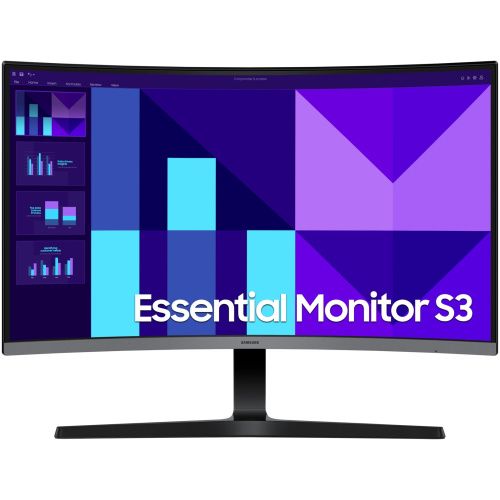 Samsung LS32D390GAEXXY 32" Curved FHD Monitor, HDMI, D-Sub, VESA