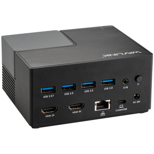 Wavlink USB-C Dual HDMI Univeral Docking Station w/ 100W PD