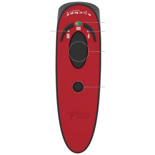 SOCKET DURASCAN D720 BT 2D RED (50 PACK)