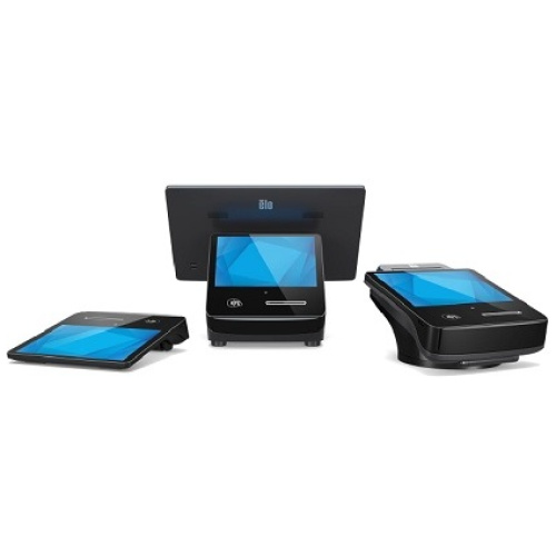 ELO PAY 7-IN 4/64 BLK AD12/GMS Z70-POS-STD EXT/HUB