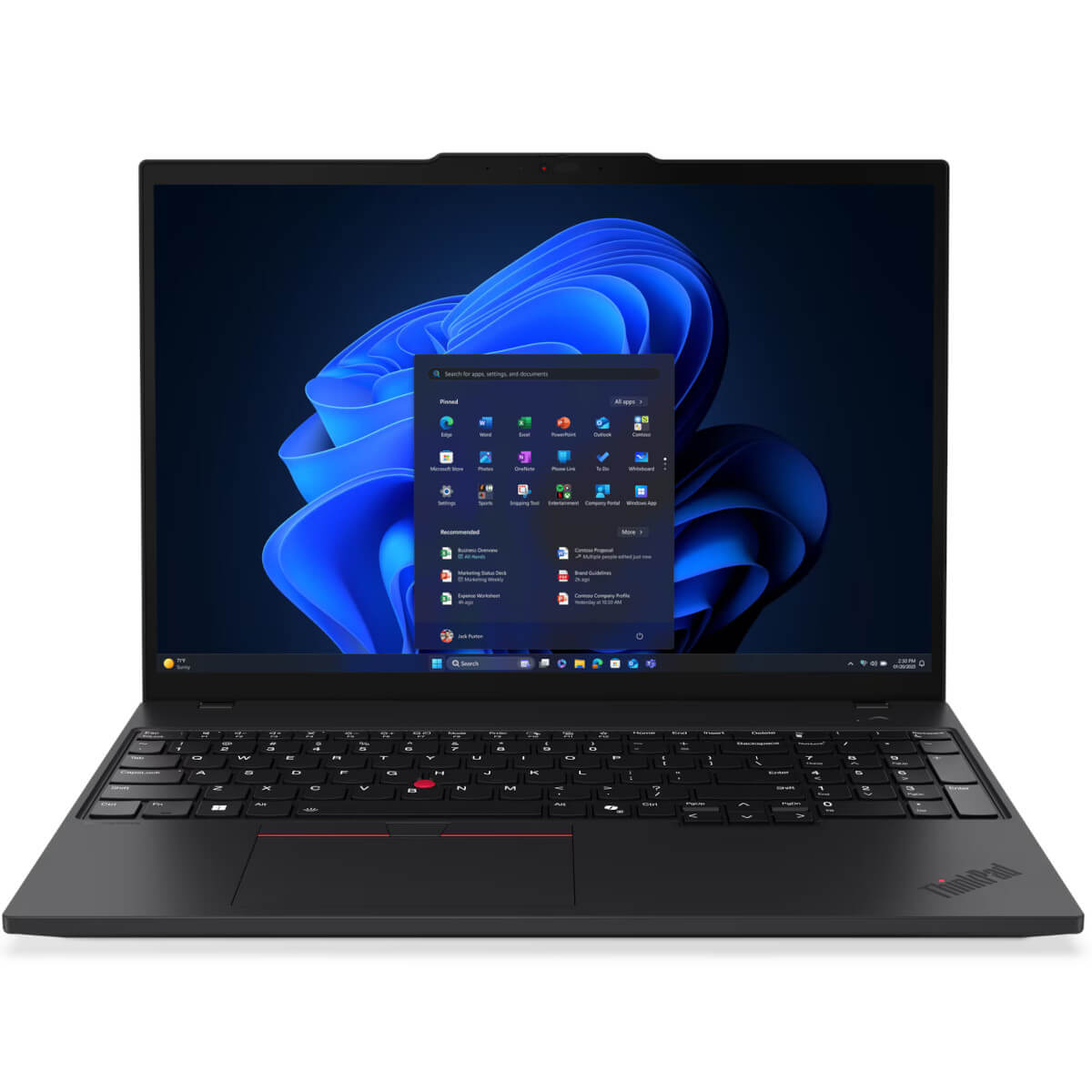Lenovo T16 G4, U7-255H, 32GB, 512GB SSD, 16" WUXGA, Win11Pro,3Yr