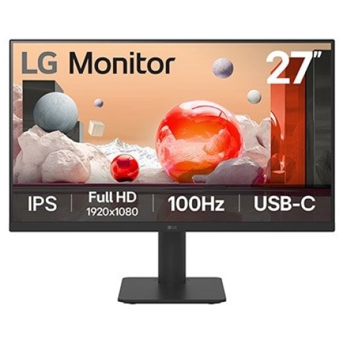 LG 27MS570B 27" FHD USB-C Monitor,100Hz,2xHDMI, H/Adjust,Tilt,Speakers,VESA