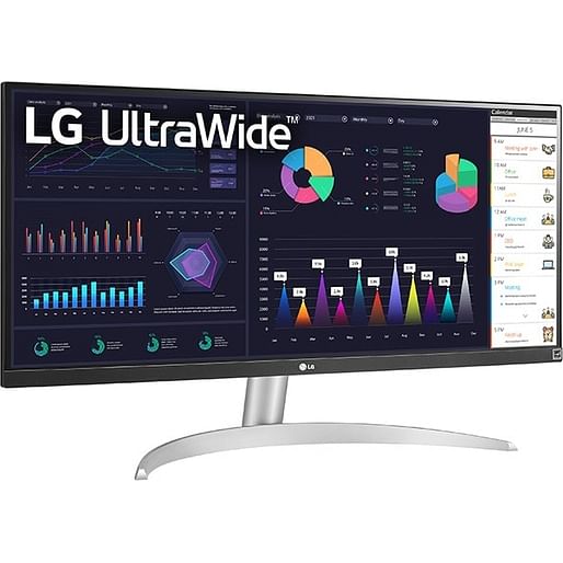 LG 34WQ500-B 34" Ultrawide FHD LCD, 2560x1080,HDMI,DP,VESA