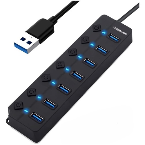 7 Port USB 3.0 Hub
