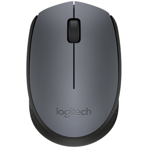 Logitech M170 Wireless Mouse, Grey