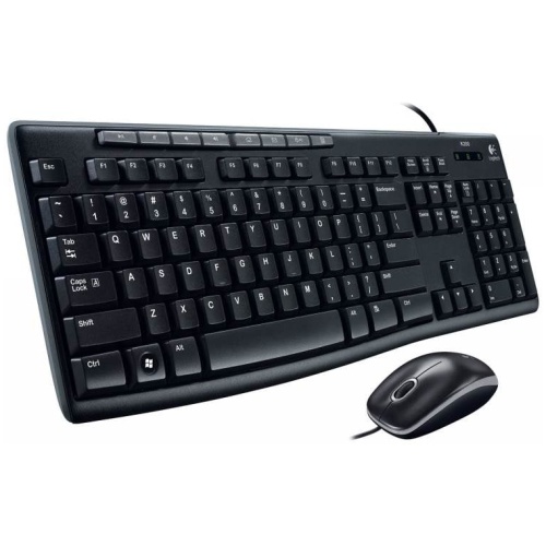 Logitech 920-002693 MK200 Desktop Keyboard and Mouse