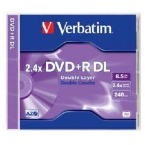 DataLifePlus DVD+R Dual Layer 8.5GB Jewel Case 1 Pack 2.4x