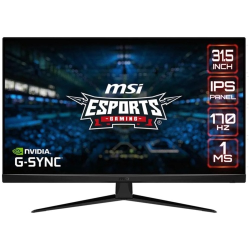 MSI G321Q WQHD 32" Flat  IPS LCD Monitor,HDMI,DP,170Hz,Tilt,VESA