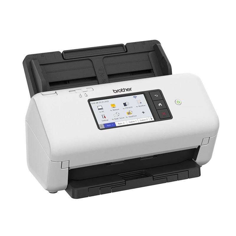 Brother Advanced Document Scanner 40ppm, Network with 10.9cm Touch & WiFi