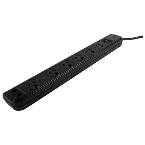 Ultracharge 6 Way Surge PowerBoard
