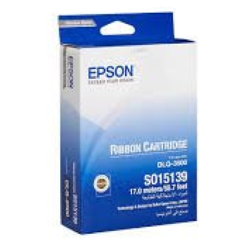 Epson C13S015139 Black Ribbon Cartridge, Long Life