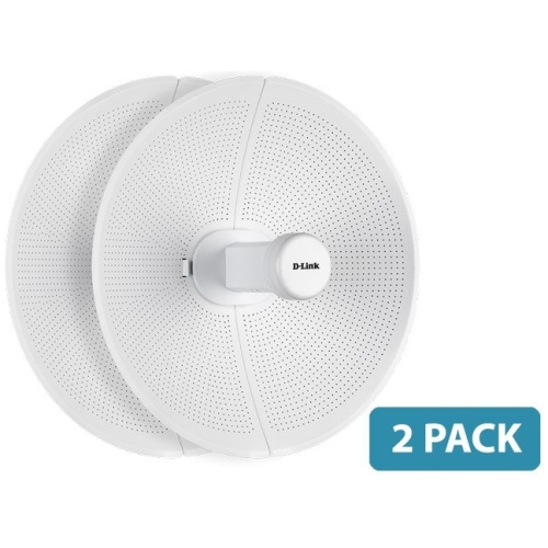 D-Link DAP-3712-2PK Long Range Wi-Fi 5 Wireless Bridge (20km) - Pack of 2
