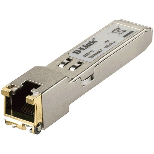 D-Link DGS-712 Convert an SFP Fiber Interface into a 1000Base-T Copper Uplink