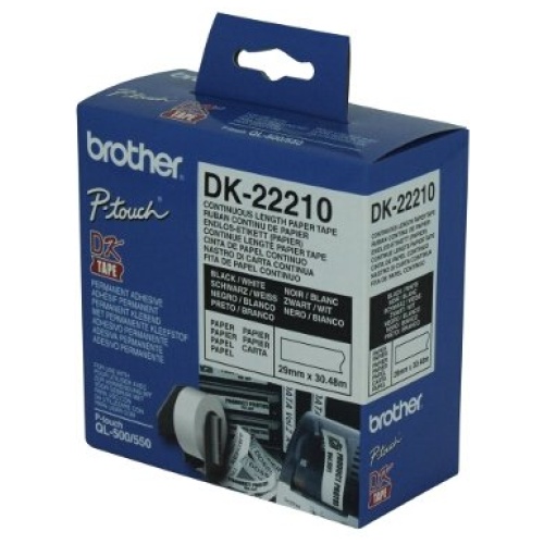 White Continuous Paper Roll 29mm x 30.48m