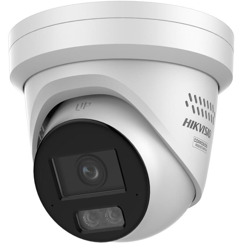Hikvision DS-2CD2387YSL2 8MP ColorVu 3.0 Outdoor Turret Camera, Hybrid LED/IR,