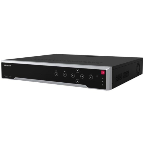 Hikvision 32ch M-Series 16 PoE NVR, 320Mbps, 8K, 4 Bay, 16xPOE, 1.5RU, 4TB