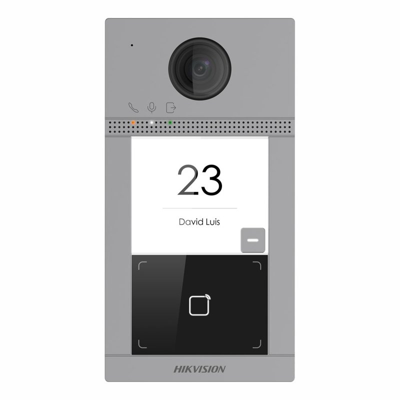 Hikvision Gen2 IP 2MP Villa Door Station 1 Button Wi-Fi Mifare Aluminium Surface