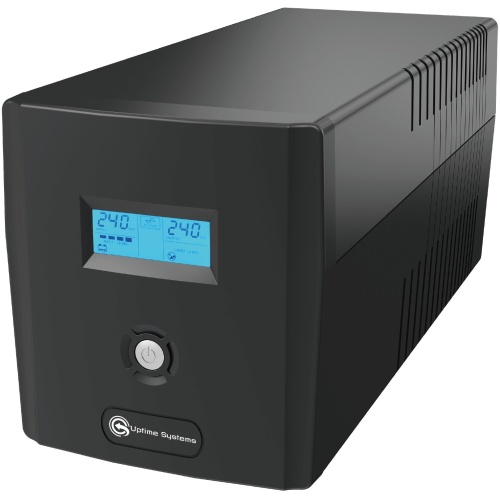 Uptime Systems Elite ES1200-AVR 1200VA Line Interactive Tower UPS with LCD