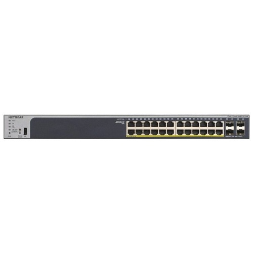 Netgear GS728TPP ProSAFE 24 Port Gigabit Smart Switch with PoE+ and 4 SFP Ports
