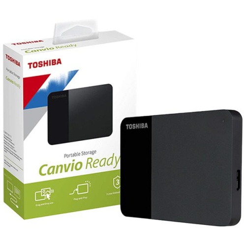Toshiba HDTP340AK3CA 4TB Canvio 2.5" Portable USB 3.0 Hard Drive, Black