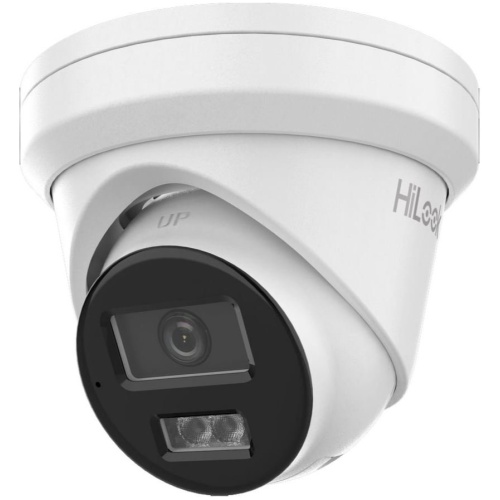 HiLook HIL-T381H-MU2 8MP Intelligent Outdoor Turret Camera, Dual IR, Mic, IP67,