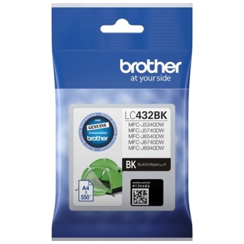 Brother Black Ink Cartridge to suit MFC-J5740DW/MFC-J6940DW - 550 pages