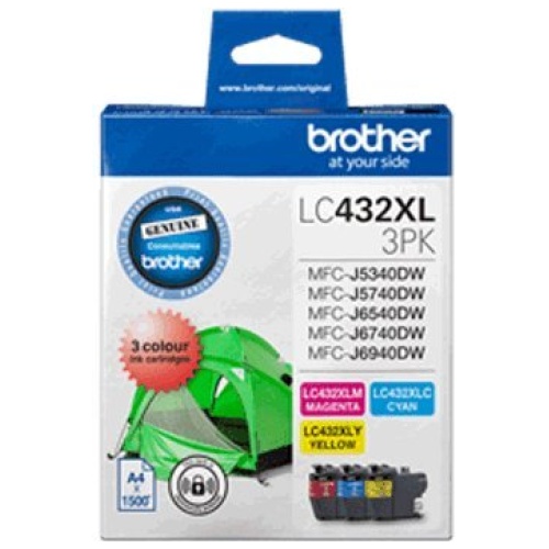 Brother Colour Value Pack 1xCyan,1xMagenta,1xYellow to suit MFC-J5740DW/MFC-J694