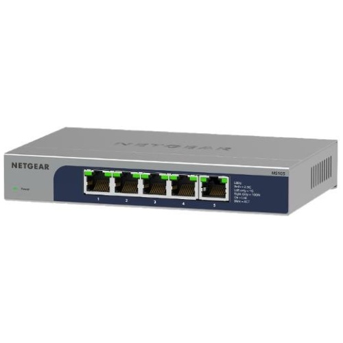 Netgear MS105 5-Port Multi-Gigabit (2.5G) Ethernet Unmanaged Switch