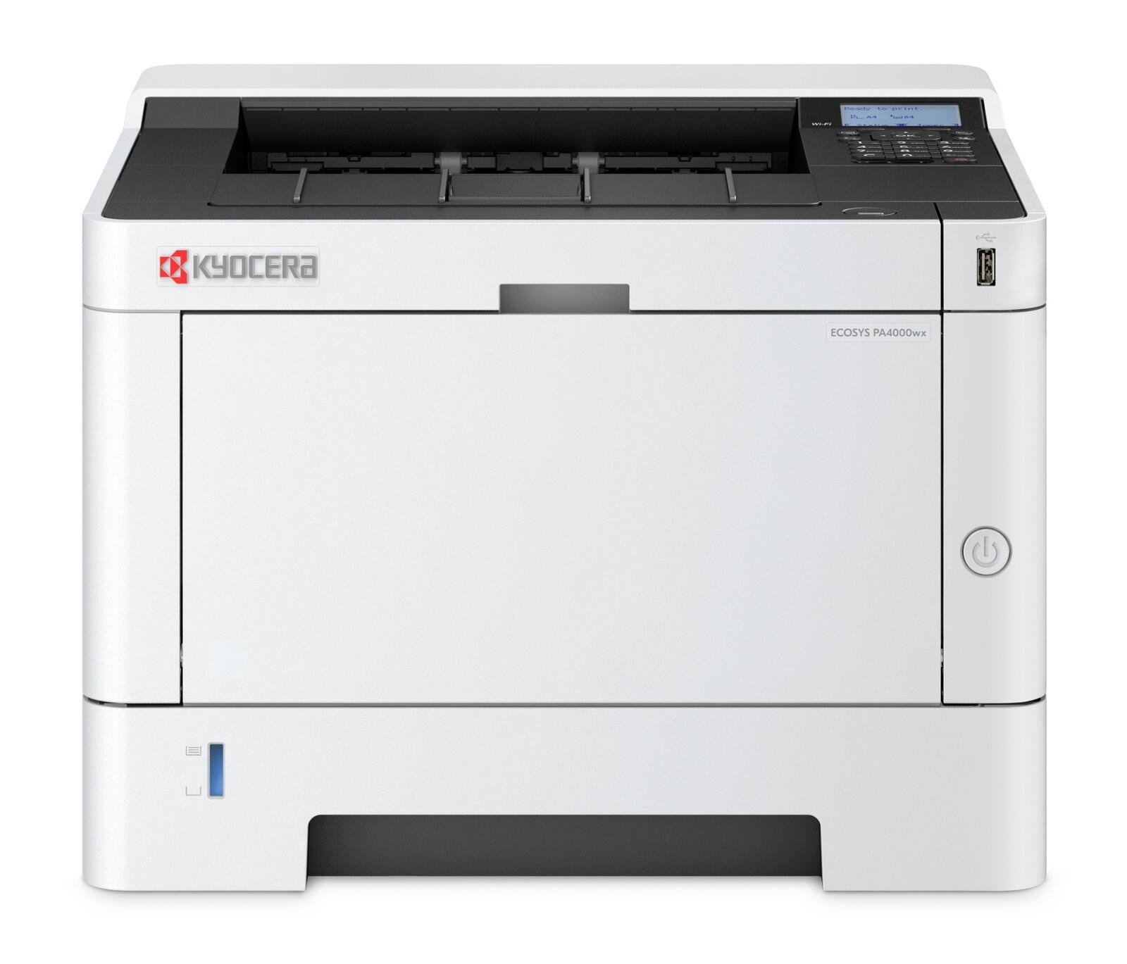 Kyocera PA4000WX A4 Wireless Mono Laser Printer (40ppm)
