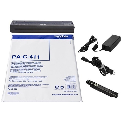 Brother PJ-762-BUNDLE-PACK including PJ-762, PA-AD-600, PA-BT-002, PA-C-411
