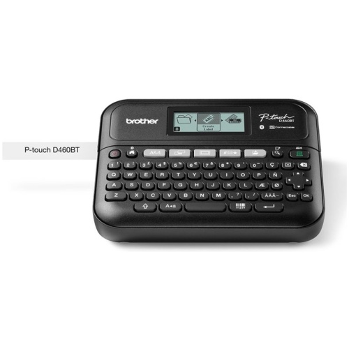 Brother PT-D460BT PC & Bluetooth Connectable Desktop P- Touch Labelller (3.5-18m