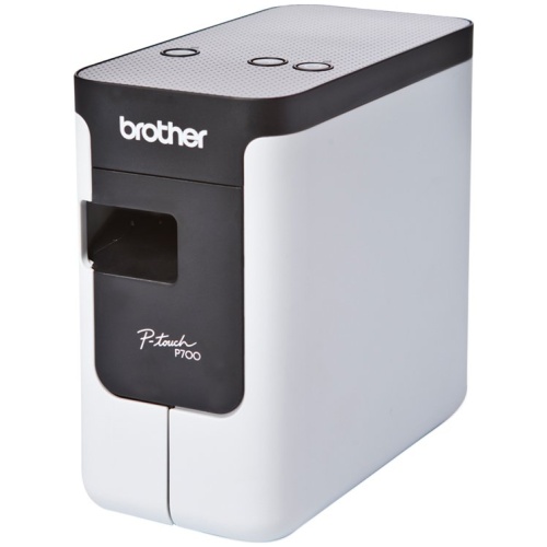 Brother PT-P700 Plug and Print PC and Mac Connectable Labeller - 3.5-24mm TZE Ta