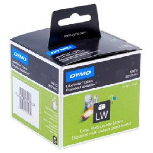 DYMO (SD99015/S0722440) Large Multi-purposem, Paper/White 54mm x 70mm, 1 Roll/Bo