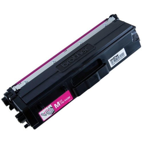 Brother TN-443M High Yield Magenta Toner, 4000 Pages