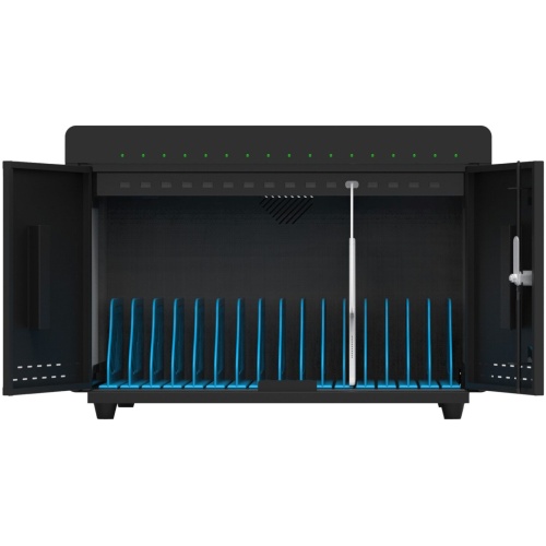 Uptime Systems 16 Bay USB Charge Station for Smartphones and Tablet PCs, Fast Ch
