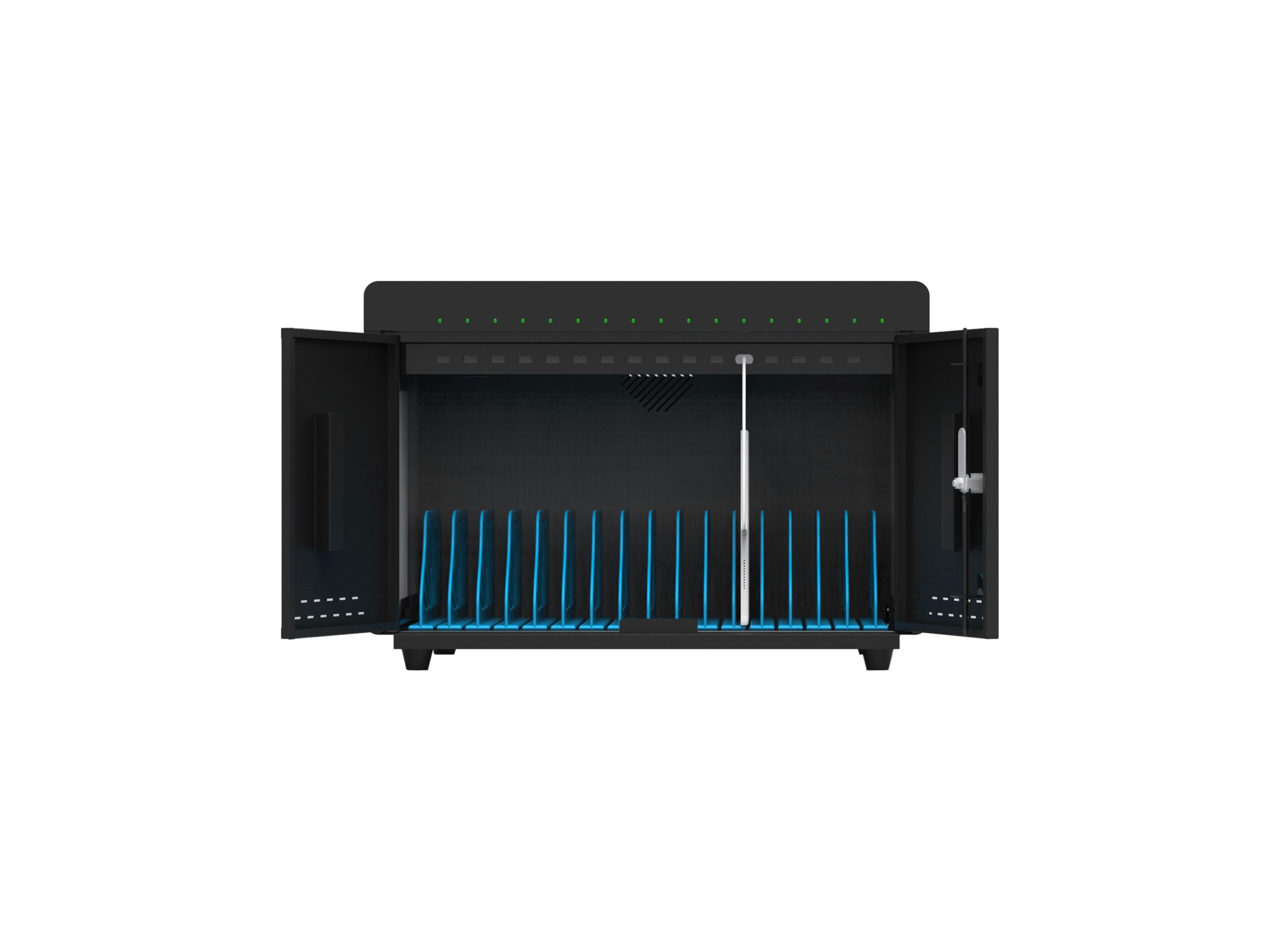 Uptime Systems 16 Bay USB Charge Station for Smartphones and Tablet PCs, Fast Ch