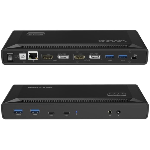 Wavlink WL-UG63PD2 USB-C Dual 2K Univeral Docking Station with Power Delivery