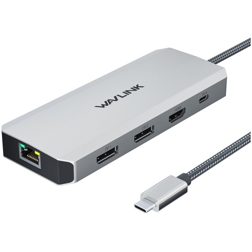 Wavlink WL-UMD306 USB-C Triple Display Docking with 85W Upstream Charging