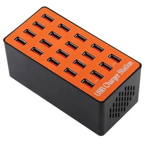 Smart USB Charger Station, 20 port, 80W