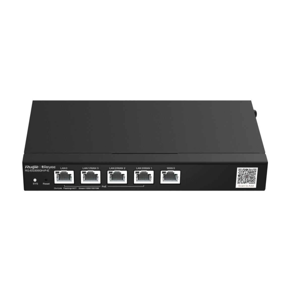 Ruijie Reyee 5-Port High Performance Cloud Managed PoE Office Router