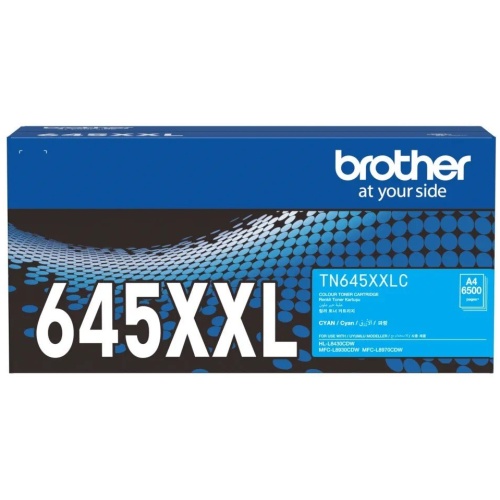 Brother TN-645XXLC Super High Yield Cyan Toner, up to 6500 yield