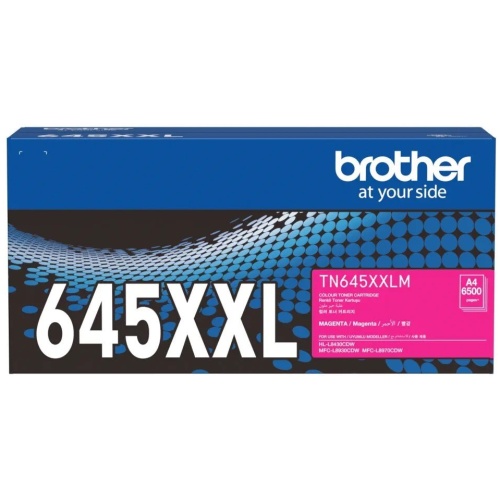 Brother TN-645XXLM Super High Yield Magenta Toner, up to 6500 yield