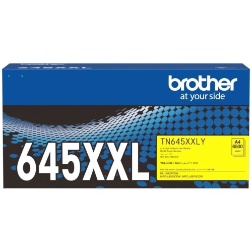 Brother TN-645XXLY Super High Yield Yellow Toner, up to 6500 yield